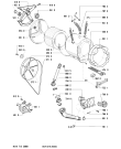Схема №1 AWM 019/WS-B с изображением Обшивка для стиралки Whirlpool 481245219645