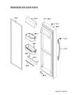 Схема №6 WSE5530 A+W с изображением Дверка для холодильника Whirlpool 480132100585