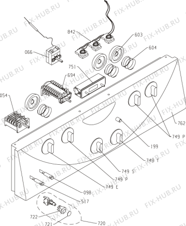 Схема №6 K2703BD (161852, K41B2-224VD) с изображением Дверца для плиты (духовки) Gorenje 363989