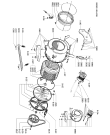 Схема №1 AWG 851 с изображением Рукоятка для стиральной машины Whirlpool 481249878184