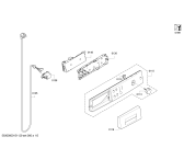 Схема №1 WAP2016XEE Bosch Maxx 8 с изображением Панель управления для стиральной машины Bosch 00702644