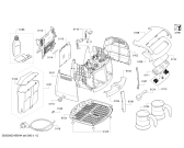 Схема №2 TKM3004 Coffeexx с изображением Панель управления для кофеварки (кофемашины) Bosch 11019405