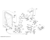 Схема №3 63012243312 Kenmore с изображением Винт для посудомойки Bosch 00611649