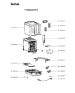 Схема №1 TT365027/87A с изображением Рукоятка для электротостера Tefal SS-986993