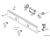 Схема №1 BE300300KM с изображением Обшивка для духового шкафа Aeg 3578807111