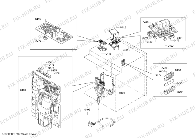 Схема №5 HSG656XS1 с изображением Панель для плиты (духовки) Bosch 11002835