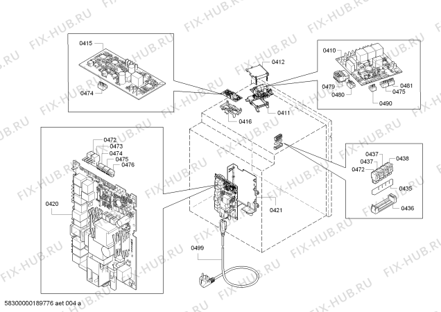 Схема №5 HSG656XS1 с изображением Микровыключатель для печи Bosch 00633551