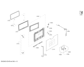 Схема №2 BM274100 с изображением Дверь для плиты (духовки) Bosch 00688695