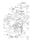 Схема №1 ACM 264 WH с изображением Фиксатор для духового шкафа Whirlpool 481940479172