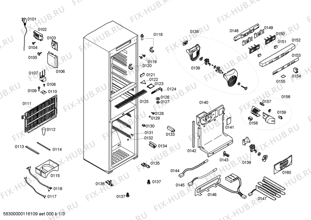 Схема №2 KK27U28TI с изображением Выдвижной ящик для холодильника Siemens 00238413