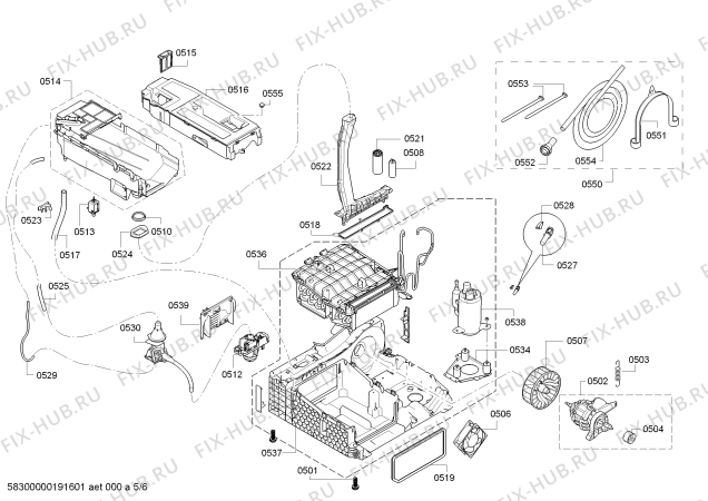Схема №4 WT260100 Gaggenau с изображением Информация для клиента для сушильной машины Bosch 18017816