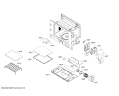 Схема №2 BM220130 с изображением Дверь для электропечи Bosch 00687767