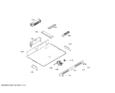 Схема №7 SEMW302BB с изображением Декоративная рамка для электропечи Bosch 00473529