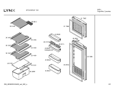 Схема №3 KSV32301IE с изображением Дверь для холодильной камеры Bosch 00241884