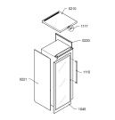 Схема №2 KRVC - 1825/I с изображением Дверь для холодильной камеры Whirlpool 480131100253