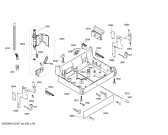 Схема №4 SGU69T15AU с изображением Передняя панель для посудомойки Bosch 00663451