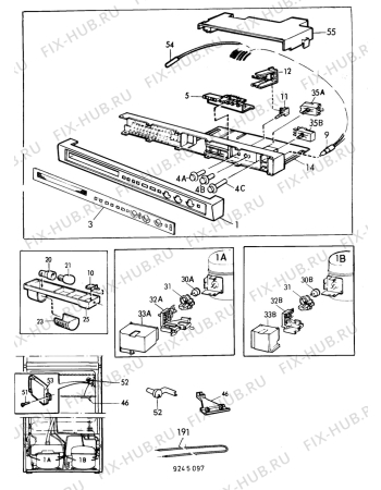 Взрыв-схема холодильника Zanussi ZF20/2L - Схема узла C10 Electric