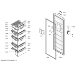 Схема №2 GSN24V10 с изображением Крышка для холодильника Siemens 00243719
