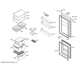 Схема №2 KGN34V00GB с изображением Корзина для заморозки для холодильника Bosch 00660088