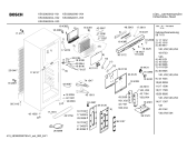 Схема №2 KSU30621 с изображением Дверь морозильной камеры для холодильника Bosch 00471130