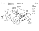 Схема №5 HEN862A с изображением Панель управления для плиты (духовки) Bosch 00289339