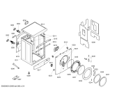 Схема №3 WM12E491NL с изображением Силовой модуль для стиралки Siemens 00663699