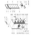 Схема №1 AFG 396/H с изображением Часть корпуса для холодильника Whirlpool 481245228511