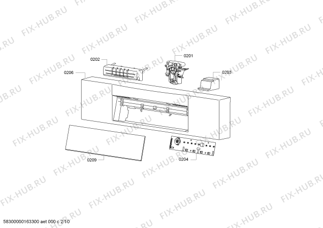 Схема №5 SM65E332CH с изображением Корзина для посуды для посудомоечной машины Siemens 00688171