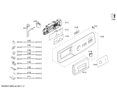 Схема №4 WM10E262TH с изображением Панель управления для стиралки Siemens 00707202