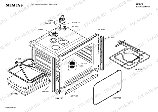 Схема №4 HB28077 с изображением Инструкция по эксплуатации для духового шкафа Siemens 00580304