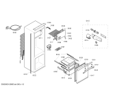 Схема №2 KI38FA50 с изображением Поднос для холодильника Siemens 00705215