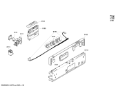 Схема №2 SF64M331RU с изображением Набор кнопок для посудомоечной машины Siemens 00600333