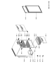 Схема №1 AFB 125/H с изображением Корпусная деталь для холодильника Whirlpool 481245298208