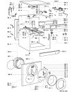 Схема №1 AWM 4100 с изображением Декоративная панель для стиральной машины Whirlpool 481945328358