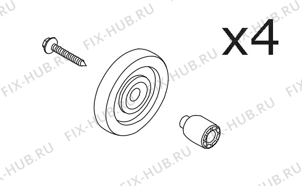 Большое фото - Запчасть Electrolux 4055402012 в гипермаркете Fix-Hub