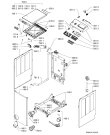 Схема №2 WP12T424IL с изображением Обшивка для стиральной машины Whirlpool 481010570013