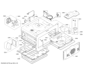 Схема №6 C67M70S0GB с изображением Модуль управления для плиты (духовки) Bosch 00669182