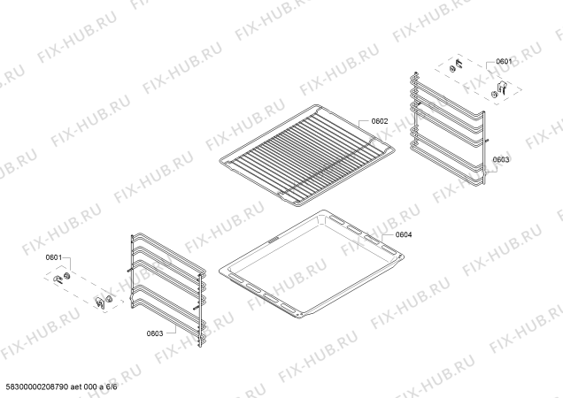 Схема №3 HEF514BS0R с изображением Ручка выбора температуры для плиты (духовки) Bosch 10006667