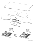 Схема №1 HK874400IB DY2 с изображением Поверхность для плиты (духовки) Aeg 5616794110