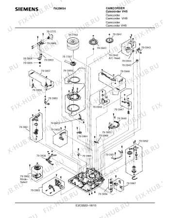 Схема №12 FA256G4 с изображением Модуль для видеоэлектроники Siemens 00791127