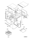 Схема №1 BMNP 3001 BR с изображением Дверка для электропечи Whirlpool 481945058059