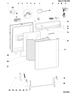 Схема №2 L63XIT (F028904) с изображением Сенсорная панель для посудомойки Indesit C00094974