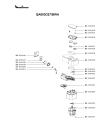 Схема №5 QA803D27/BWA с изображением Корпусная деталь для электрокомбайна Moulinex MS-650397
