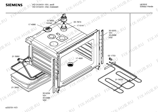 Схема №4 HE13124 с изображением Ручка переключателя для плиты (духовки) Siemens 00183431
