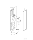 Схема №6 S20D RSS33-A/G с изображением Дверь для холодильника Whirlpool 481241610305