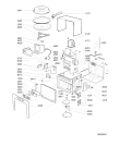 Схема №1 AMW 495 INOX с изображением Дверь для микроволновой печи Whirlpool 481244269739