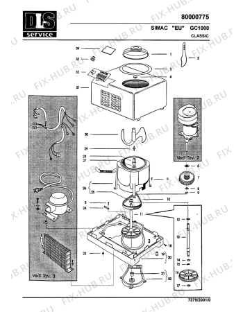 Схема №3 GELATAIO 810 с изображением Другое для мороженицы DELONGHI SC2984170