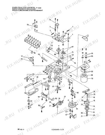 Схема №9 RS4074 с изображением Лампа для жк-телевизора Siemens 00714393