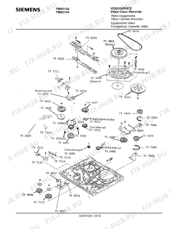 Схема №8 FM631Q4 с изображением Инструкция по эксплуатации для телевизора Siemens 00530647