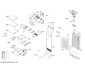 Схема №4 K5950N0 с изображением Выдвижной ящик для холодильника Bosch 00673977